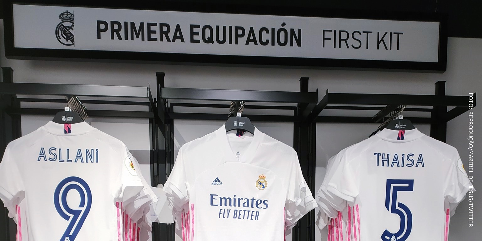 Loja no Bernabéu reinaugura com ala da equipe feminina