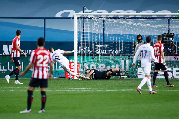 Benzema até marcou, mas gol não foi o suficiente para evitar a eliminação