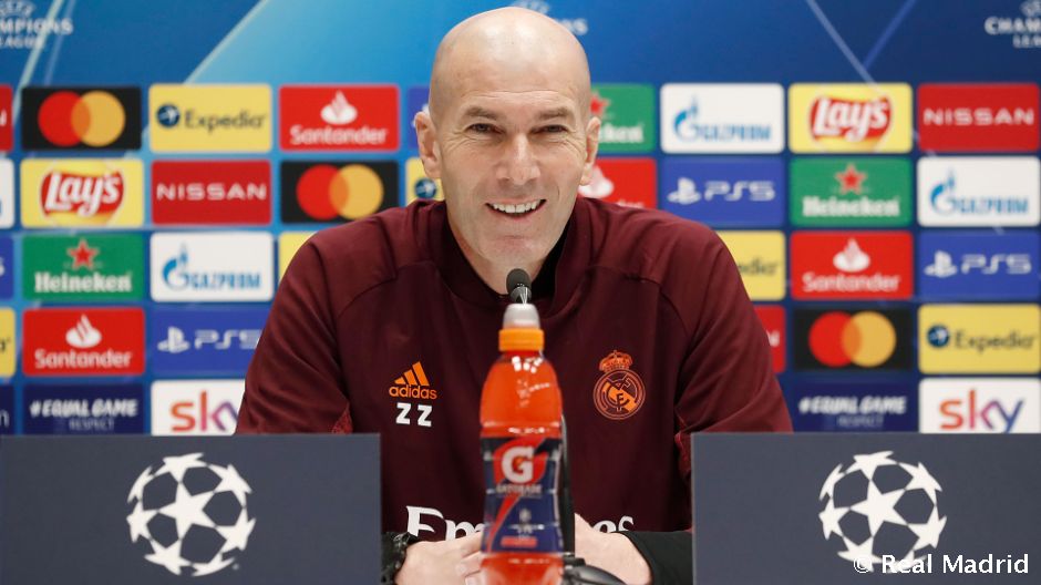 Zidane enxerga equipe da Atalanta como 'diferente'