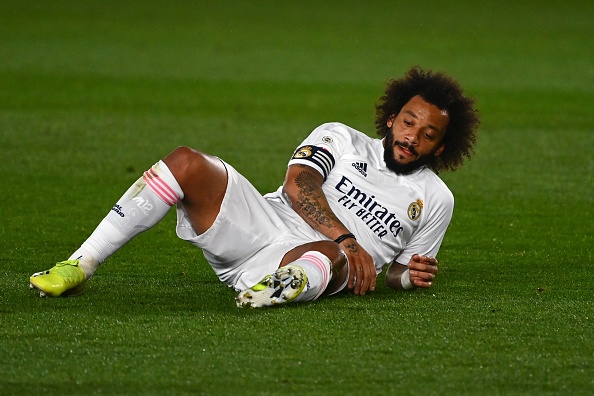 Marcelo pode aumentar lista de desfalques do Real Madrid