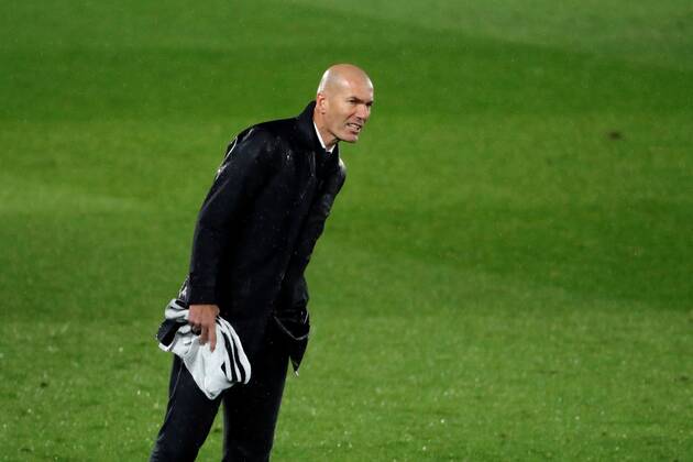 Zidane lamenta chance perdida pelo Real Madrid