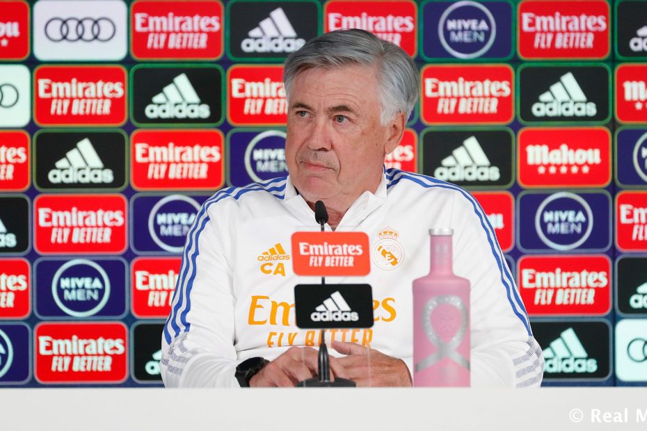 Ancelotti planeja rodízio: "Rotações são feitas por diferentes motivos"