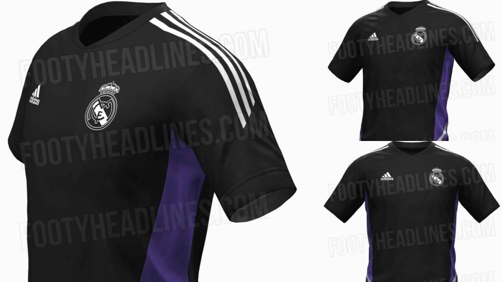 O lilás volta ao Real Madrid nos uniformes de 2022/23