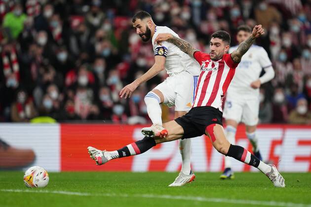 Real Madrid vence Bilbao com dois gols de Benzema