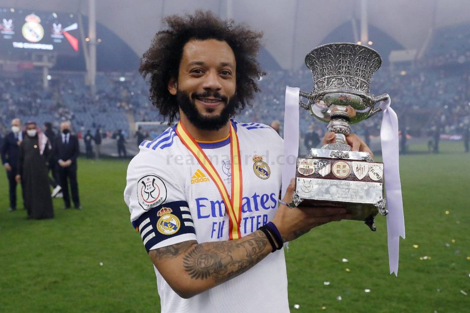 Marcelo iguala Gento como maior campeão da história do Real Madrid