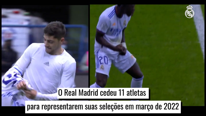Veja os 11 jogadores do Real Madrid cedidos para Data FIFA