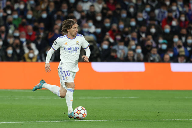Aos 36 anos, Luka Modric é eleito o melhor em campo contra o Chelsea