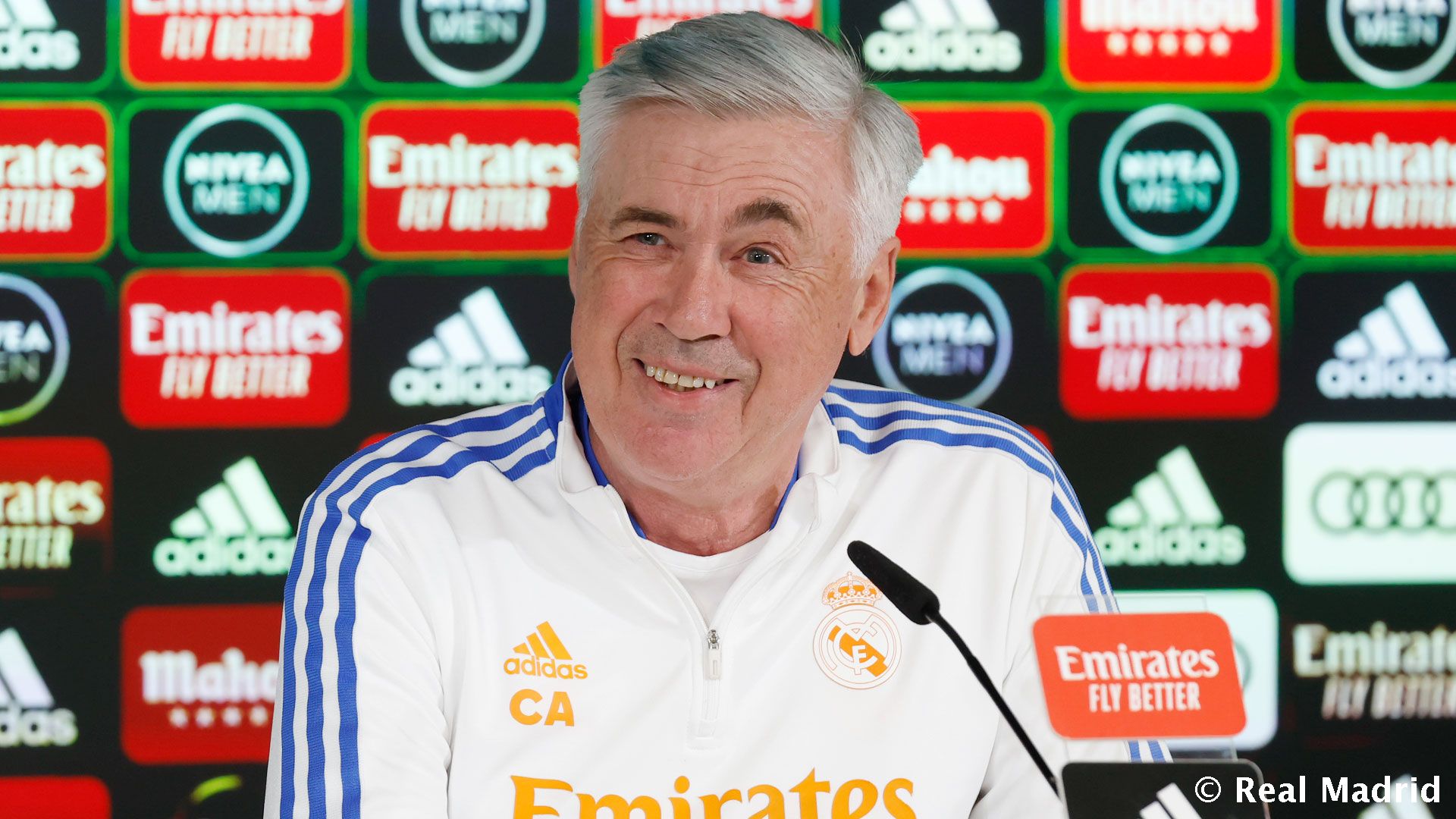 Ver: Ancelotti: Vai ser um jogo bonito. São duas equipas que gostam de  atacar. em Direto