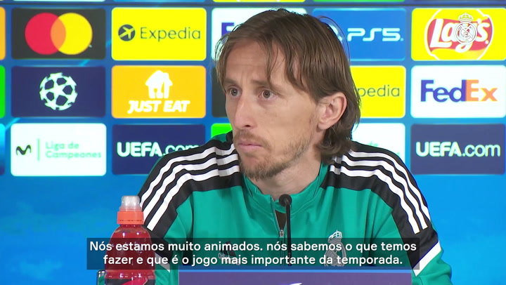 Confiante na remontada, Modric aponta: "Nunca nos rendemos"