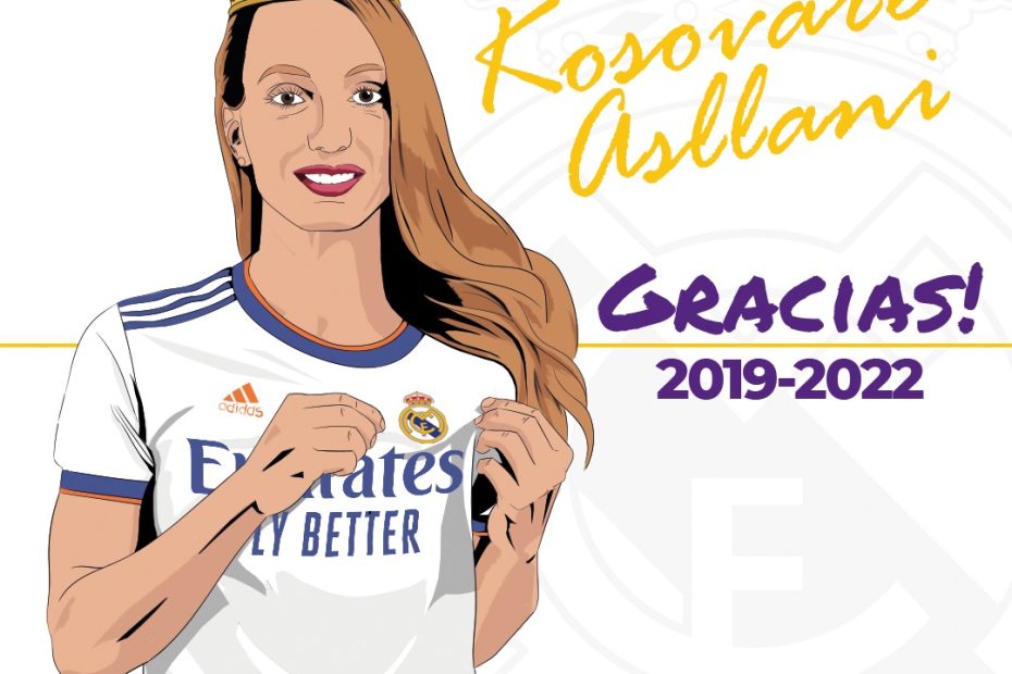Fim de um ciclo: Kosovare Asllani deixa o Real Madrid