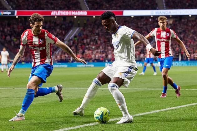 Em jogo frenético, Real Madrid perde Dérbi da capital contra o Atlético
