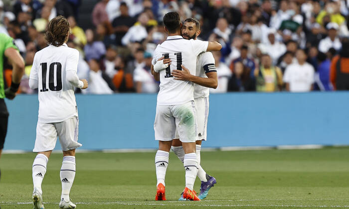 Benzema faz golaço, mas Real Madrid empata com América-MEX