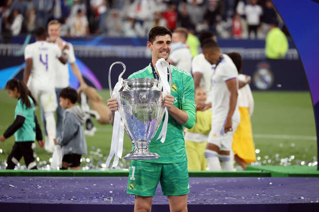 Courtois: "Ganhar a Champions com o Real Madrid foi uma honra"