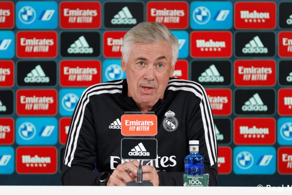 Ancelotti: "É um jogo importante porque há muita rivalidade"