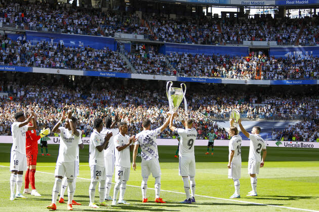 Defendendo o título, Real Madrid inicia Champions contra o Celtic