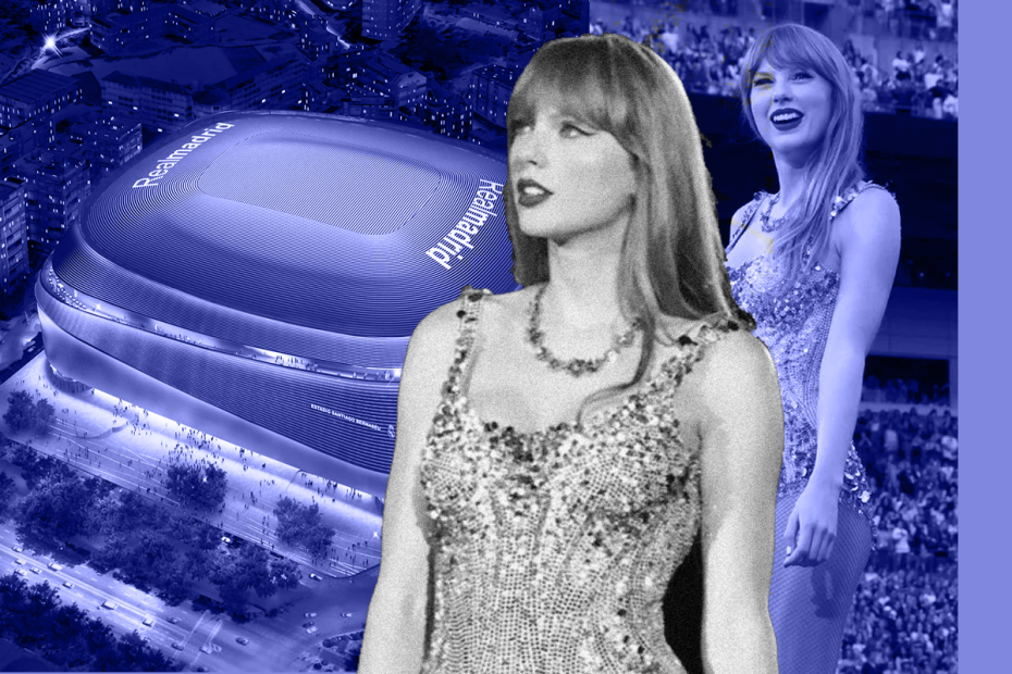 Novo Bernabéu vai receber show de Taylor Swift: primeira grande atração pós-reforma