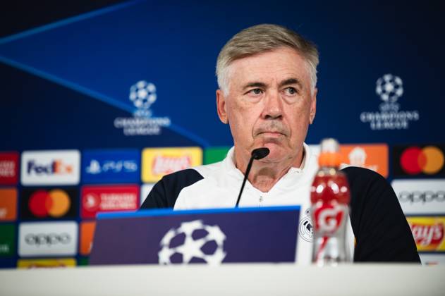 Ancelotti: "O objetivo é competir até o final na Champions"