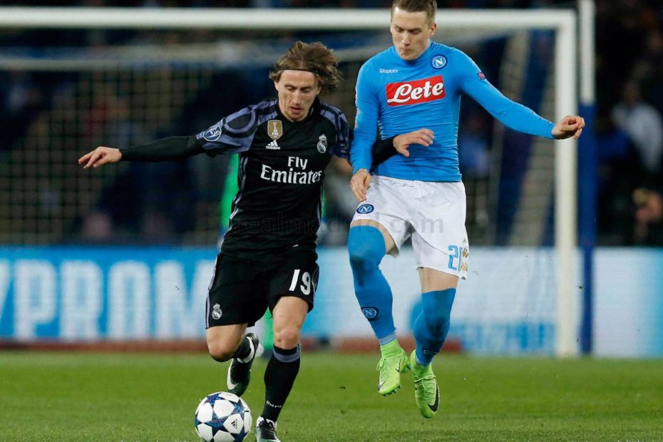 Histórico do Real Madrid contra o Napoli