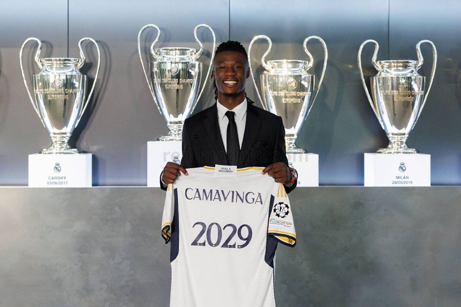 Camavinga renova com o Real Madrid até 2029