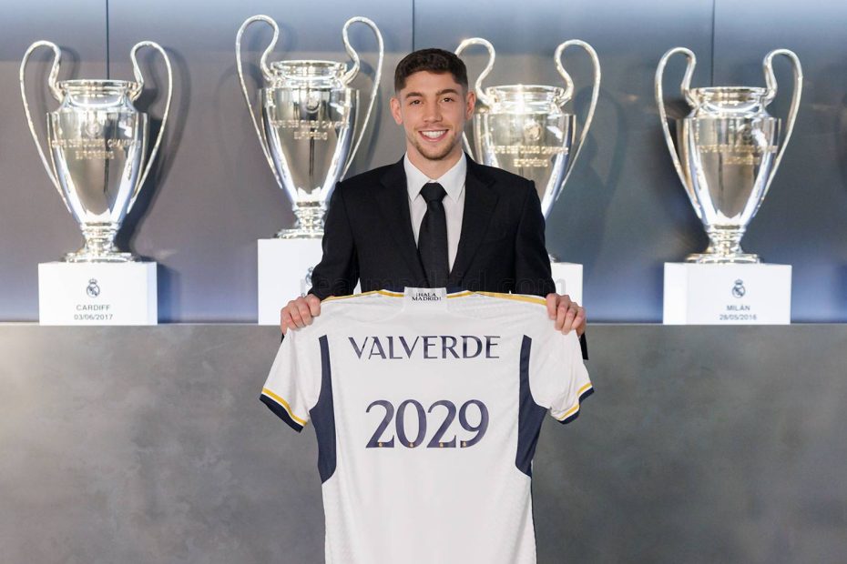 Real Madrid renova com Fede Valverde até 2029