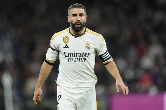 Carvajal ficará fora por 4 semanas por lesão na coxa esquerda