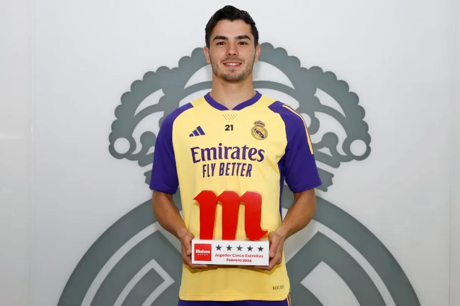 Brahim Díaz é eleito o melhor jogador de feveiro do Real Madrid
