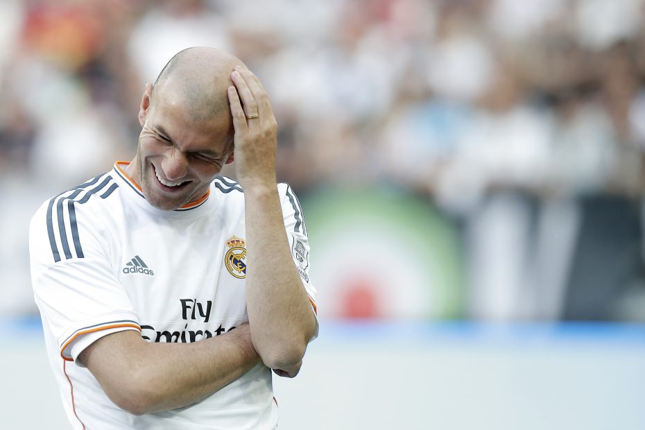 Zidane jogará com o Real Madrid Leyendas em partida beneficente