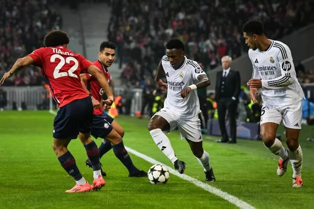 Real Madrid joga muito mal e perde para o Lille fora de casa