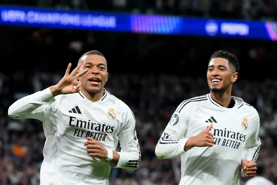 Mbappé faz hat-trick e Real Madrid elimina City na Champions