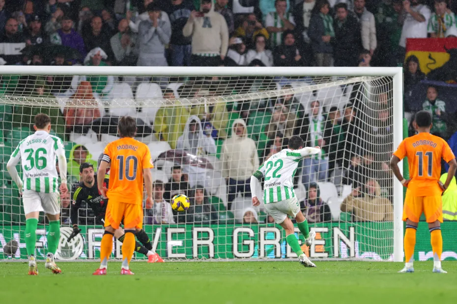 Real Madrid faz péssima partida e perde para o Betis pela LaLiga