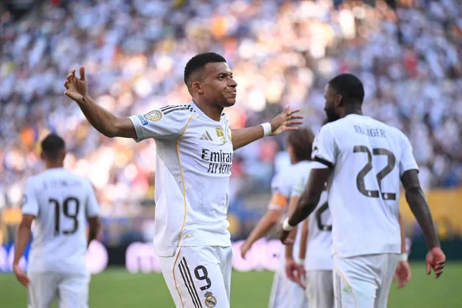 Mbappé marcou em todas as competições possíveis pelo Real Madrid
