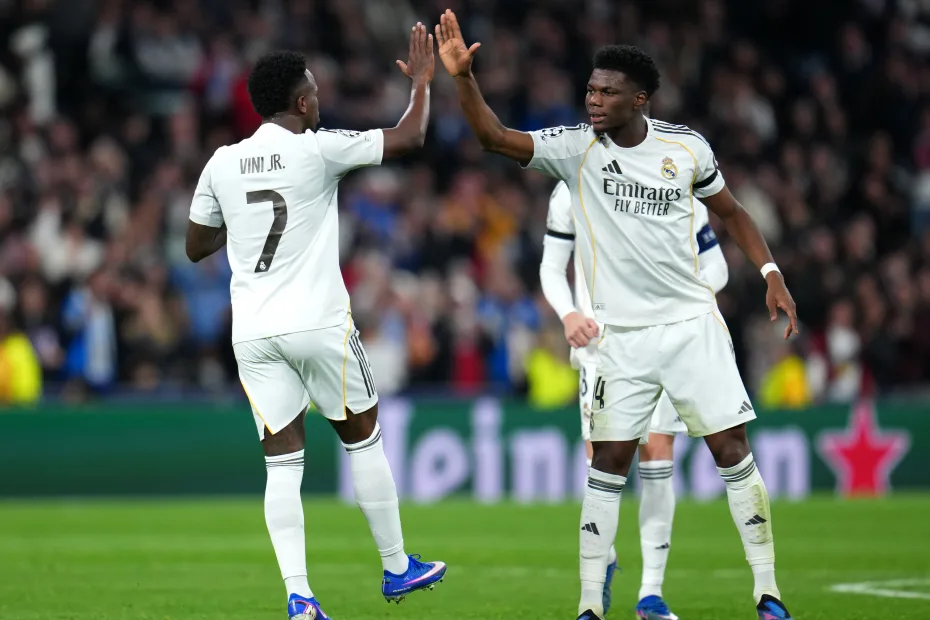 Tchouaméni comemora: "Esse é o meu Vini Jr"